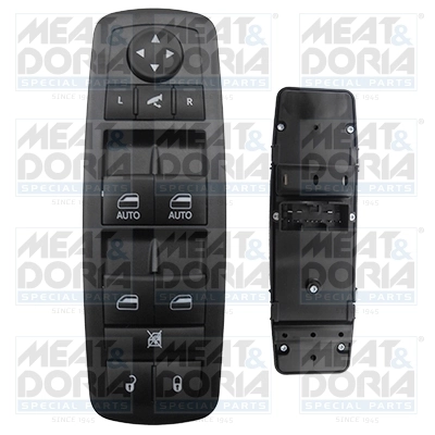 Switch, window regulator
